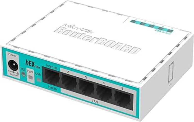 Mikrotik hEX lite Ethernet LAN White Wired Router